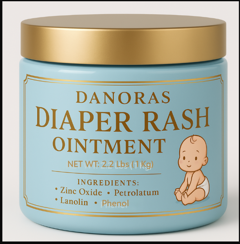Danoras Diaper Rash Ointment L800-4oz