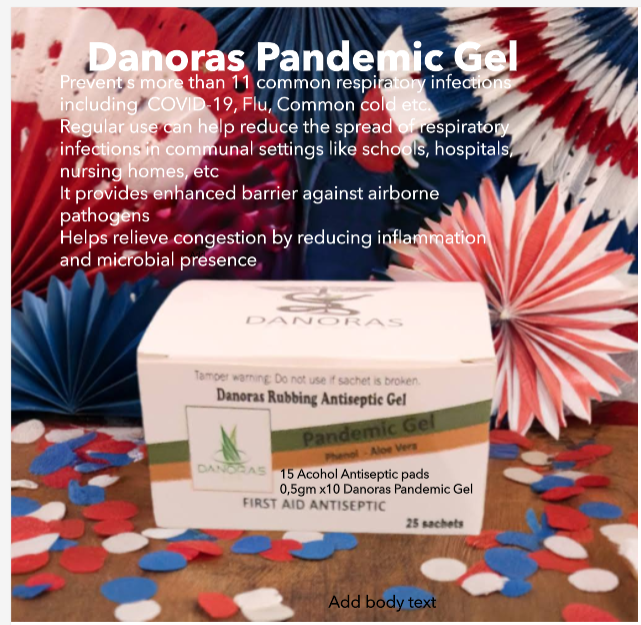 Danoras Pandemic Gel L700-28G (1oz)
