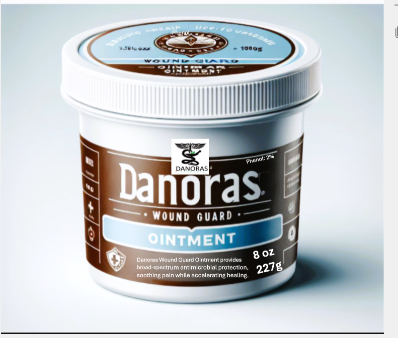 Danoras Wound Guard Ointment L400-4oz