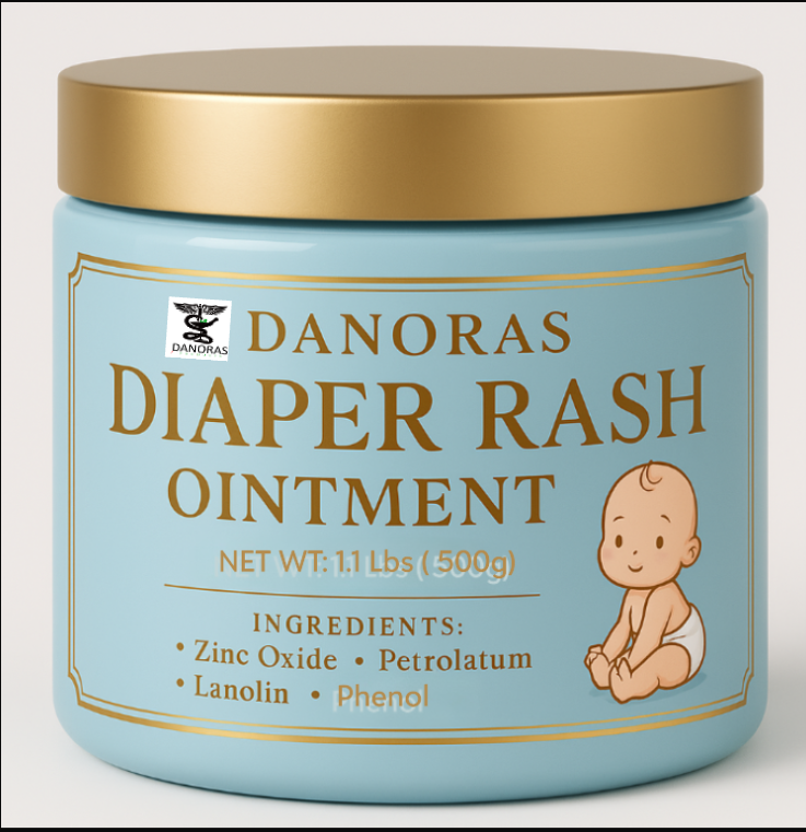 Danoras Diaper Rash Ointment L800-4oz